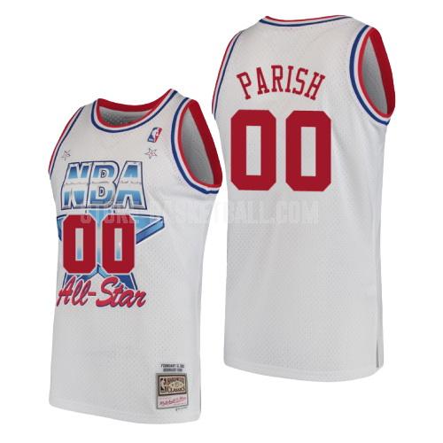 1991 boston celtics robert parish 0 white nba all-star men's replica jersey