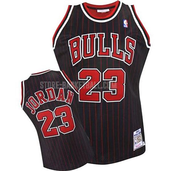 1995-96 chicago bulls michael jordan 23 black classic youth replica jersey