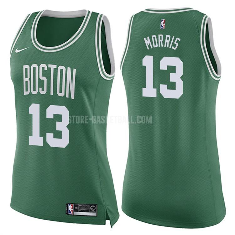 2017-18 boston celtics marcus morris 13 green icon women's replica jersey