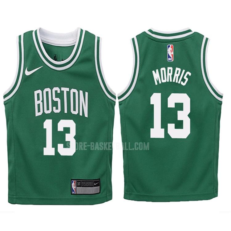 2017-18 boston celtics marcus morris 13 green icon youth replica jersey