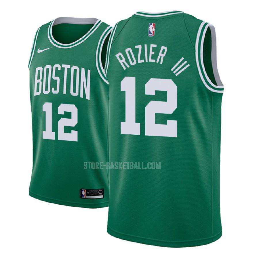 2017-18 boston celtics terry rozier 12 green icon men's replica jersey