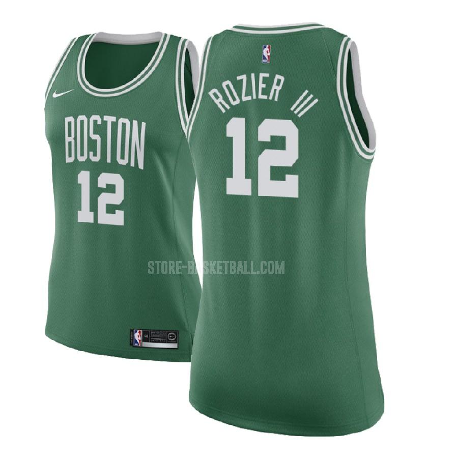 2017-18 boston celtics terry rozier 12 green icon women's replica jersey