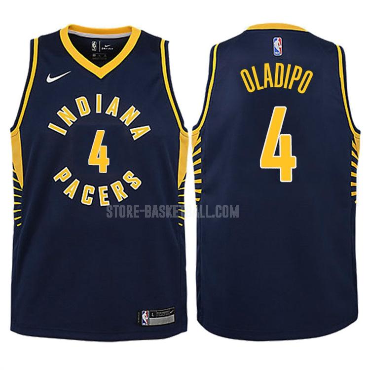 2017-18 indiana pacers victor oladipo 4 navy icon youth replica jersey