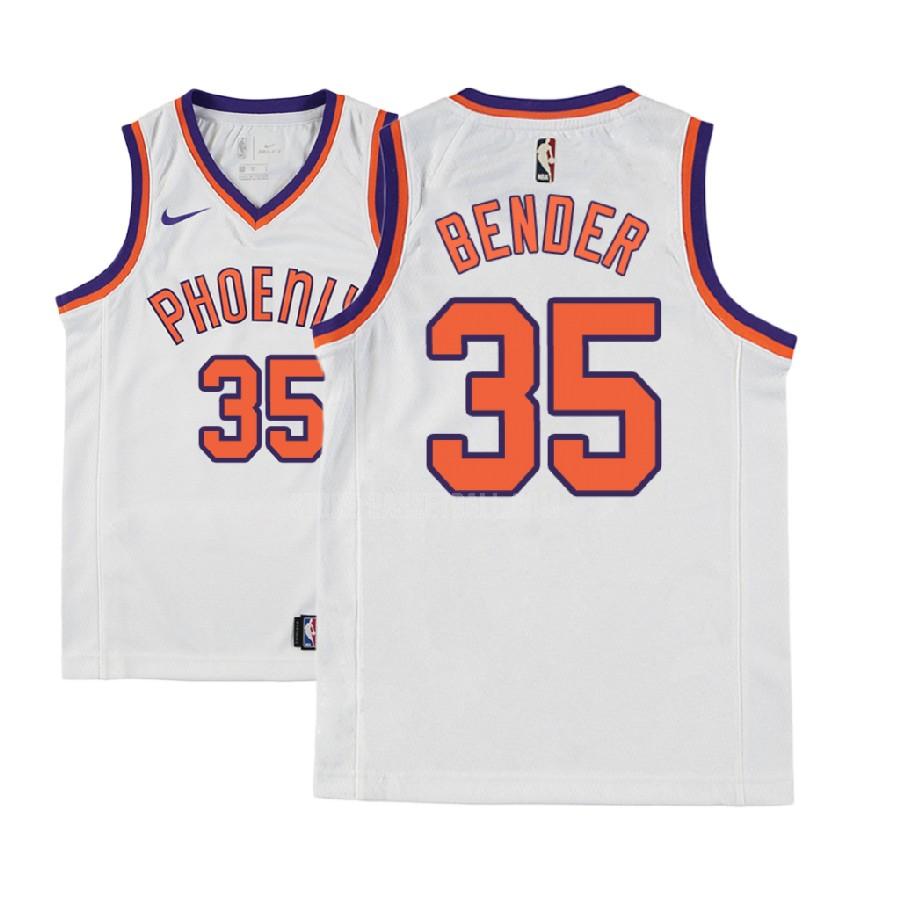 2017-18 phoenix suns dragan bender 35 white classic edition youth replica jersey