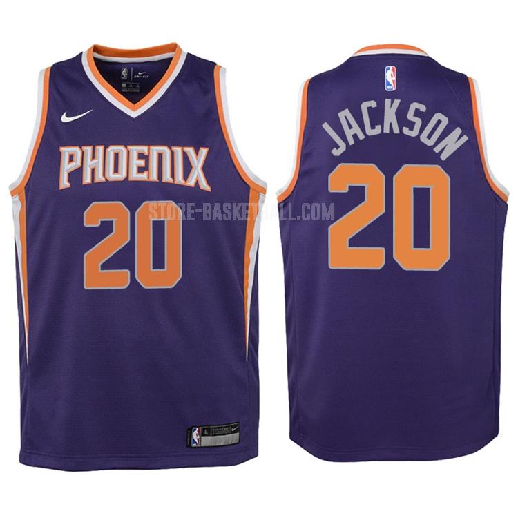 2017-18 phoenix suns josh jackson 20 purple icon youth replica jersey