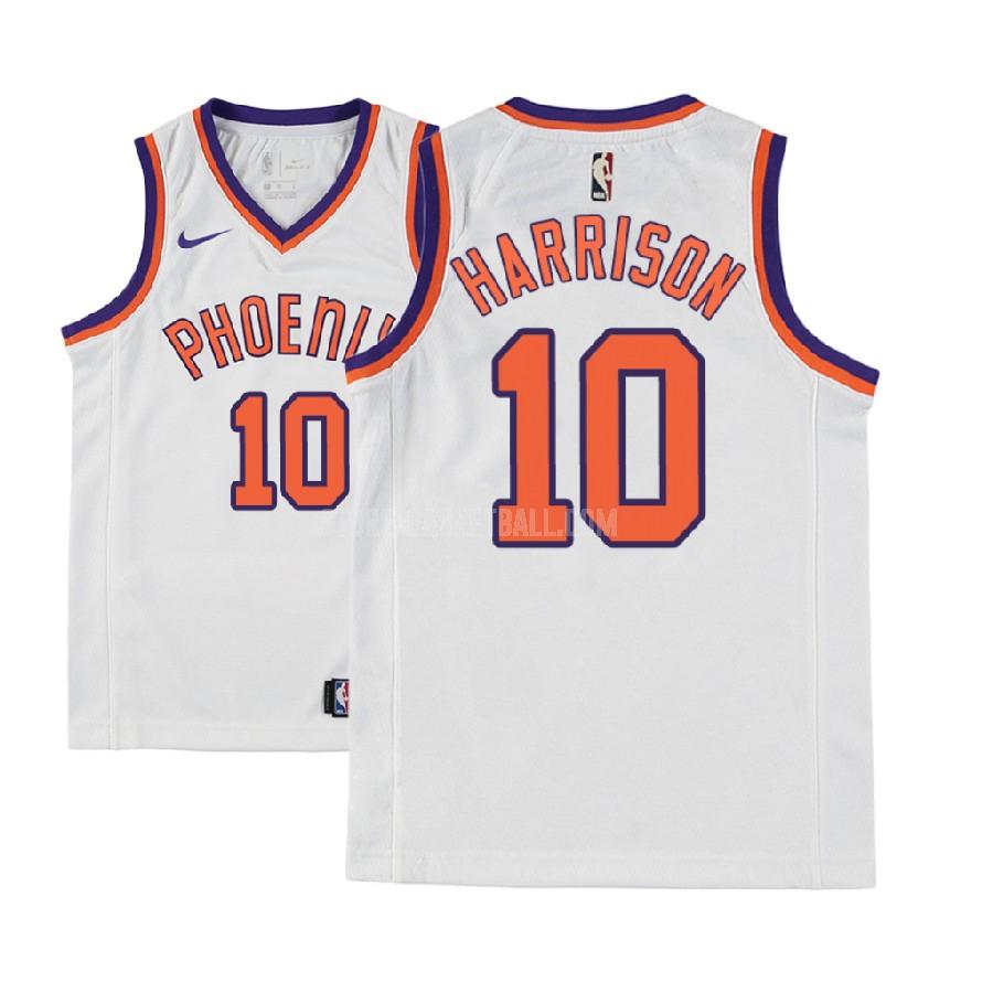 2017-18 phoenix suns shaquille harrison 10 white classic edition youth replica jersey