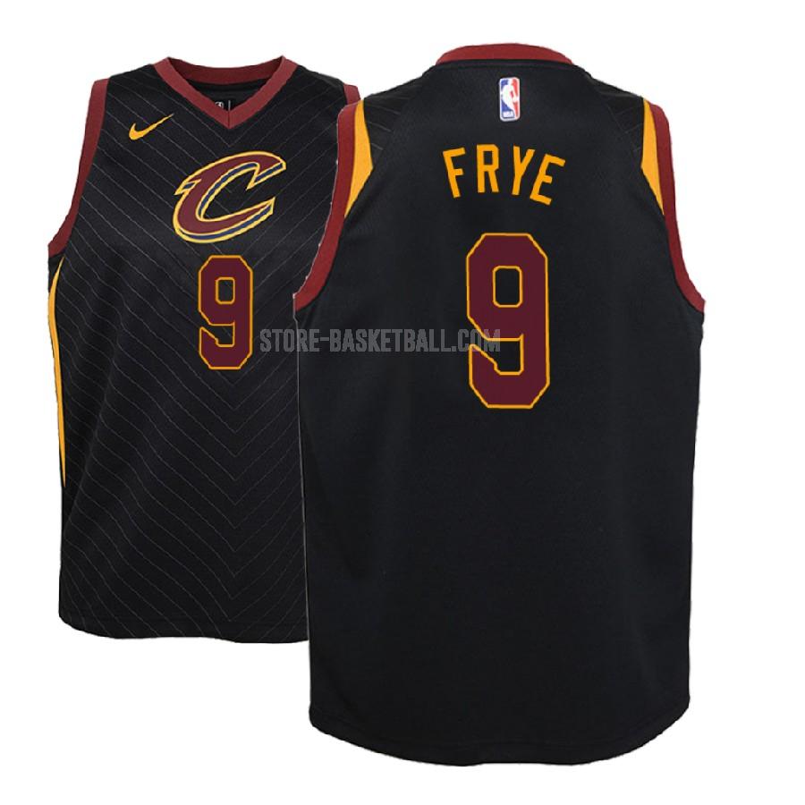 2018-19 cleveland cavaliers channing frye 9 black statement youth replica jersey