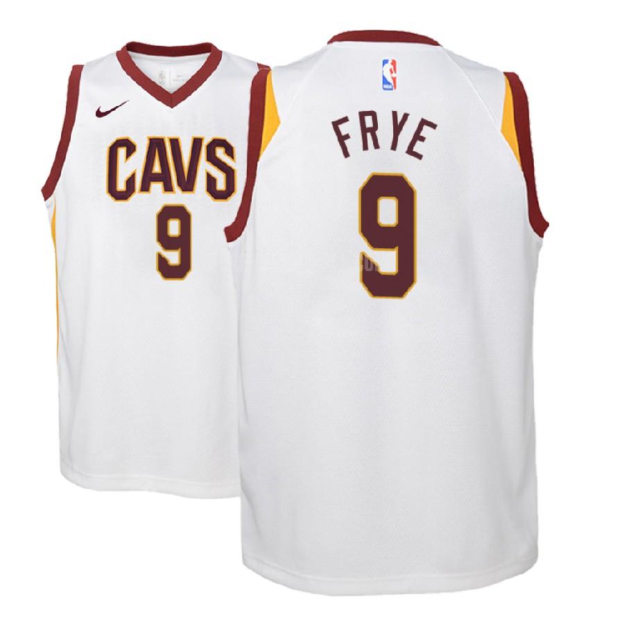 2018-19 cleveland cavaliers channing frye 9 white association youth replica jersey