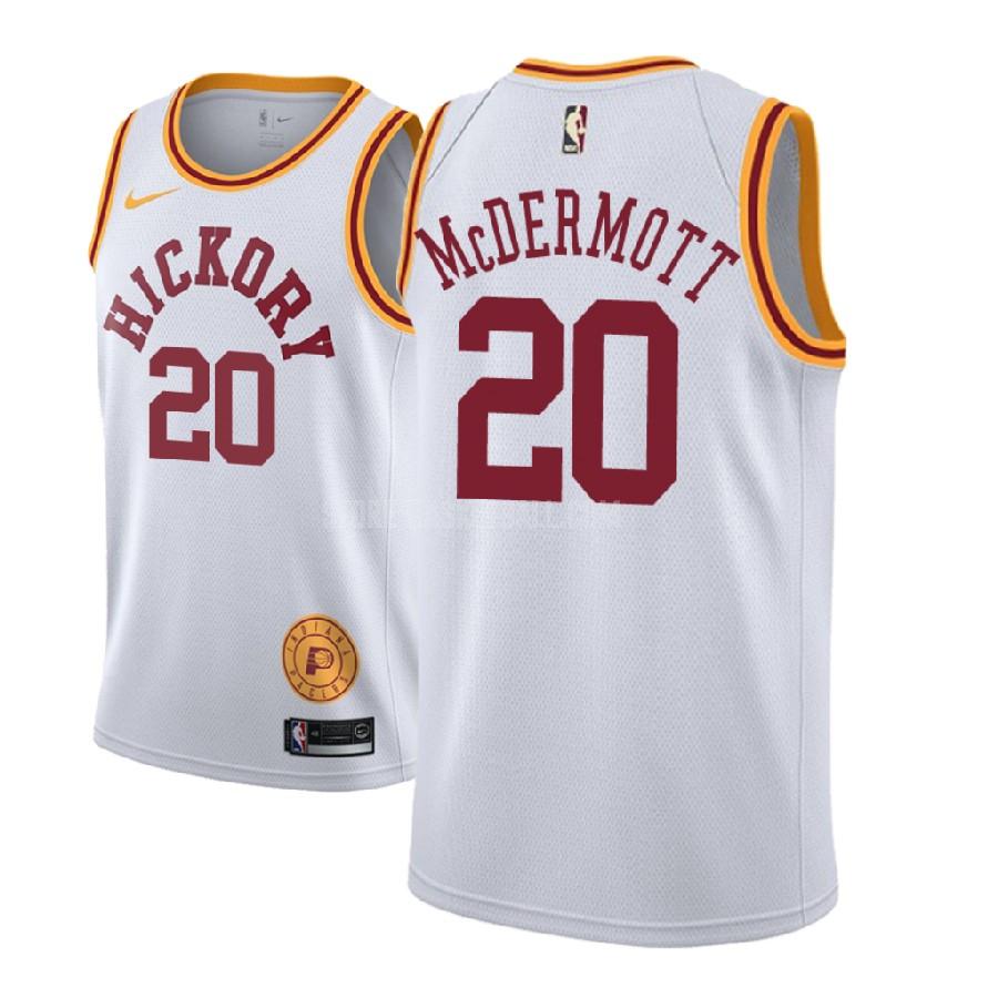 2018-19 indiana pacers doug mcdermott 20 white classic edition men's replica jersey