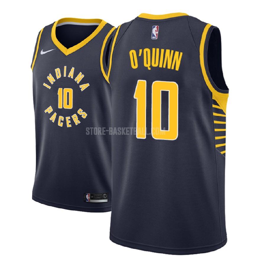 2018-19 indiana pacers kyle o'quinn 10 navy icon men's replica jersey