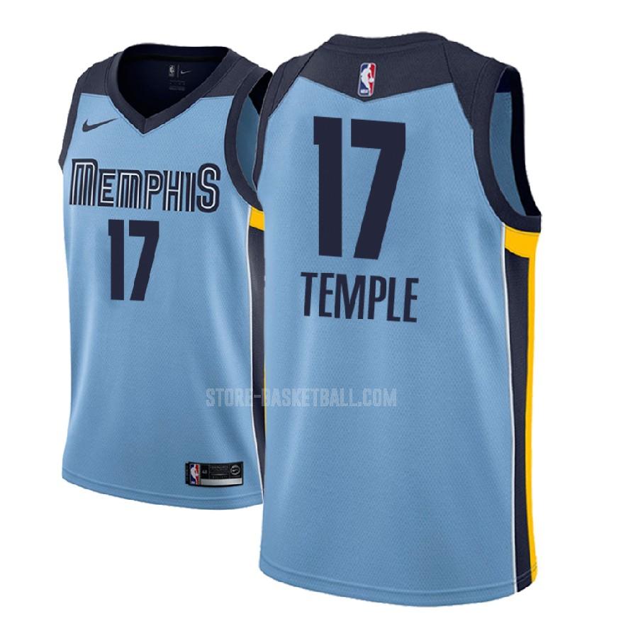 2018-19 memphis grizzlies garrett temple 17 blue statement men's replica jersey
