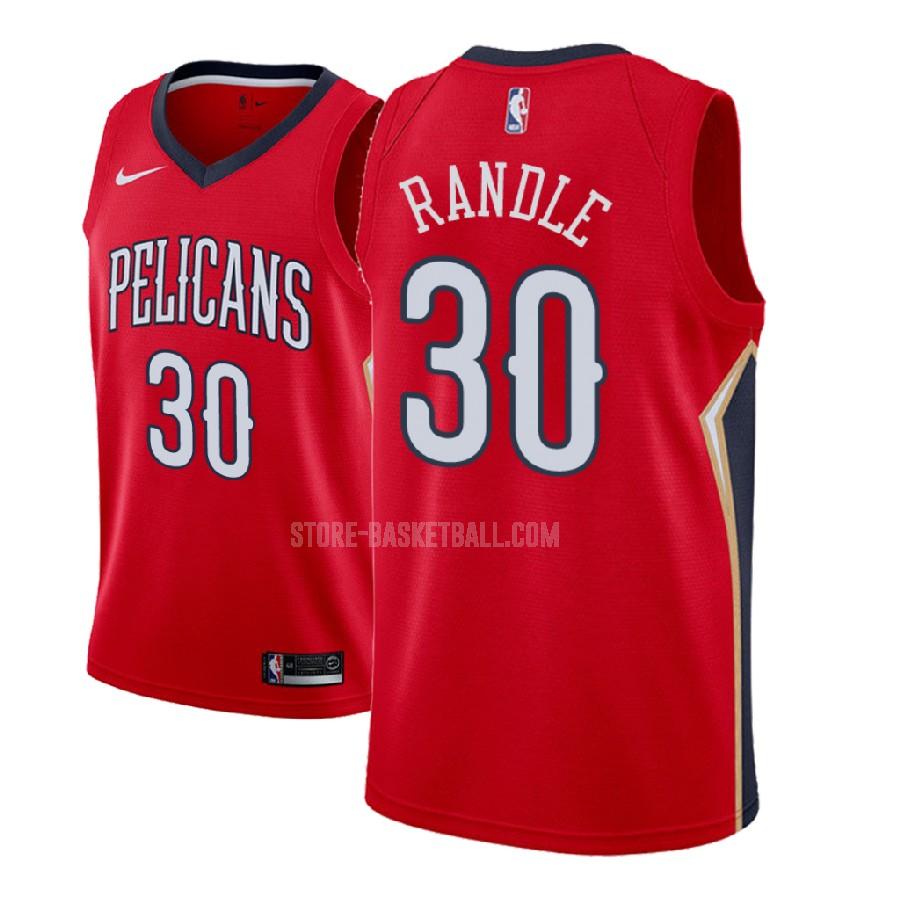 2018-19 new orleans pelicans julius randle 30 red statement men's replica jersey