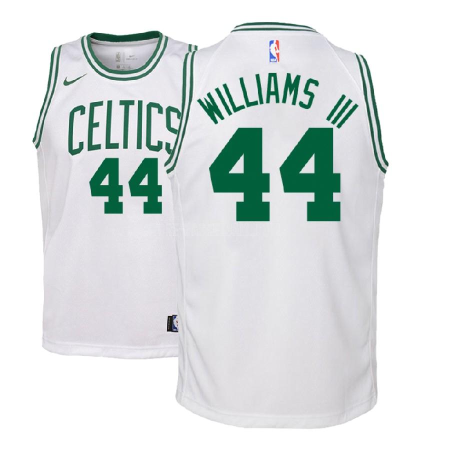 2018 nba draft boston celtics robert williams 44 white association youth replica jersey