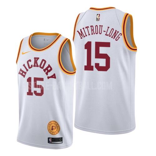 2019-20 indiana pacers naz mitrou-long 15 white classic edition men's replica jersey