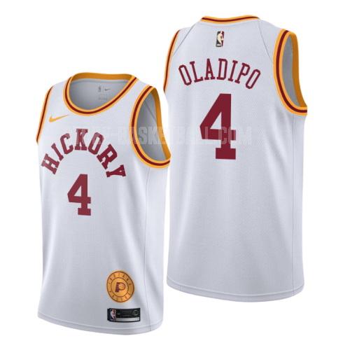 2019-20 indiana pacers victor oladipo 4 white classic edition men's replica jersey
