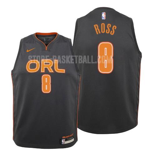 2019-20 orlando magic terrence ross 8 black city edition youth replica jersey