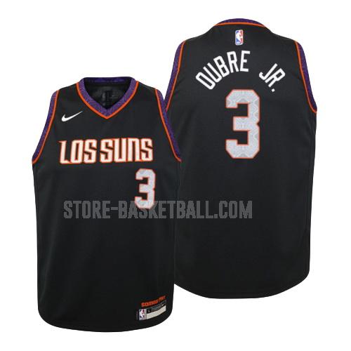 2019-20 phoenix suns kelly oubre jr 3 black city edition youth replica jersey