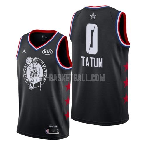 2019 boston celtics jayson tatum 0 black nba all-star men's replica jersey