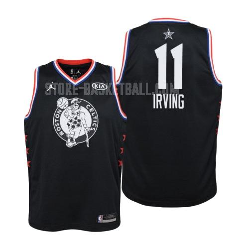 2019 boston celtics kyrie irving 11 black nba all-star youth replica jersey