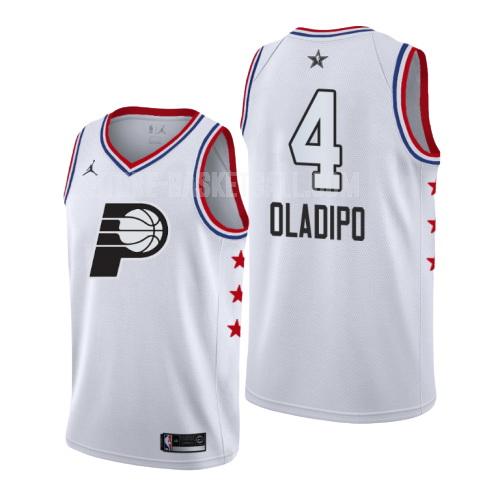 2019 indiana pacers victor oladipo 4 white nba all-star men's replica jersey