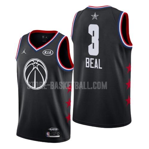 2019 washington wizards bradley beal 3 black nba all-star men's replica jersey