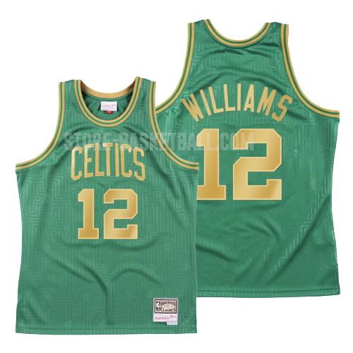 2020 boston celtics grant williams 12 green throwback men's replica jersey