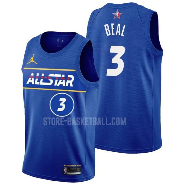 2021 bradley beal 3 blue all-star men's replica jersey