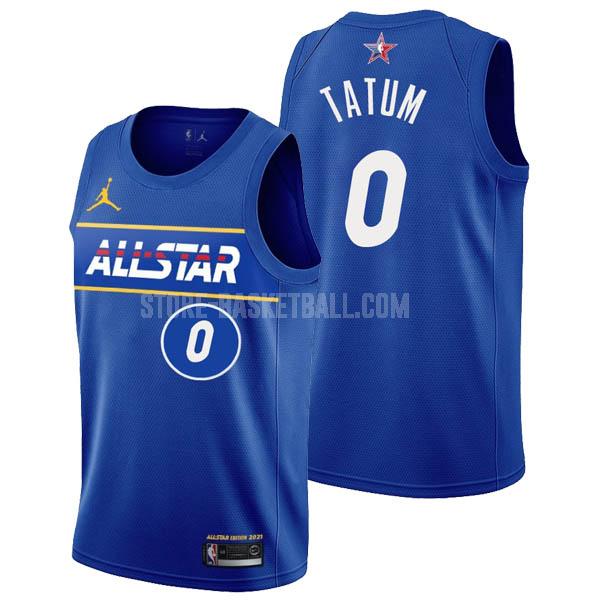 2021 jayson tatum 0 blue all-star men's replica jersey