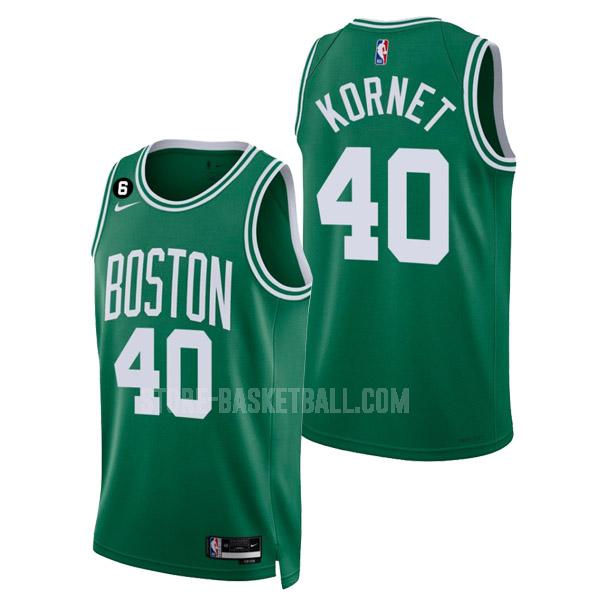 2022-23 boston celtics luke kornet 40 green icon edition men's replica jersey