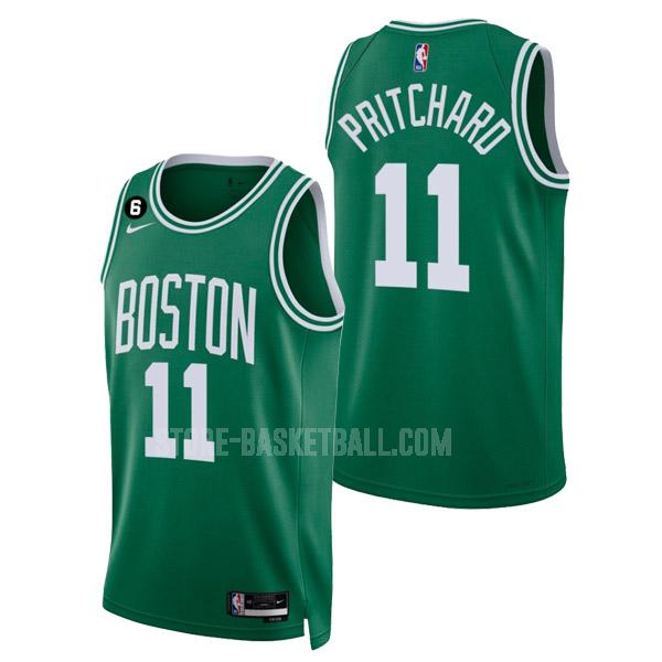 2022-23 boston celtics payton pritchard 11 green icon edition men's replica jersey