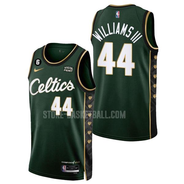 2022-23 boston celtics robert williams iii 44 green city edition men's replica jersey