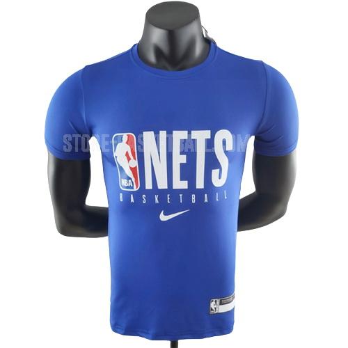 2022-23 brooklyn nets blue 22822a16 men's basketball t-shirt