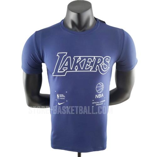 2022-23 los angeles lakers blue 22822a26 men's basketball t-shirt