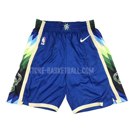 2022-23 milwaukee bucks blue city edition shorts