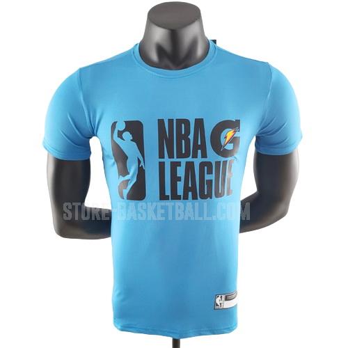 2022-23 nike league blue 22822a23 men's basketball t-shirt