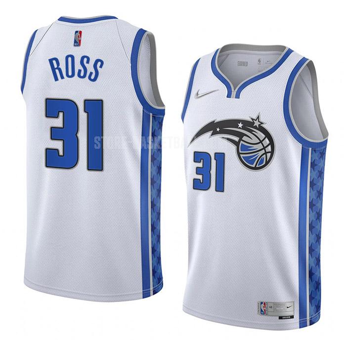 2022-23 orlando magic terrence ross 31 white earned edition men's replica jersey