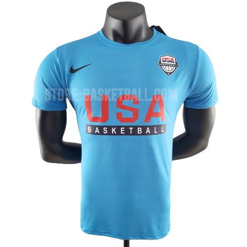 2022-23 usa blue 22822a3 men's basketball t-shirt