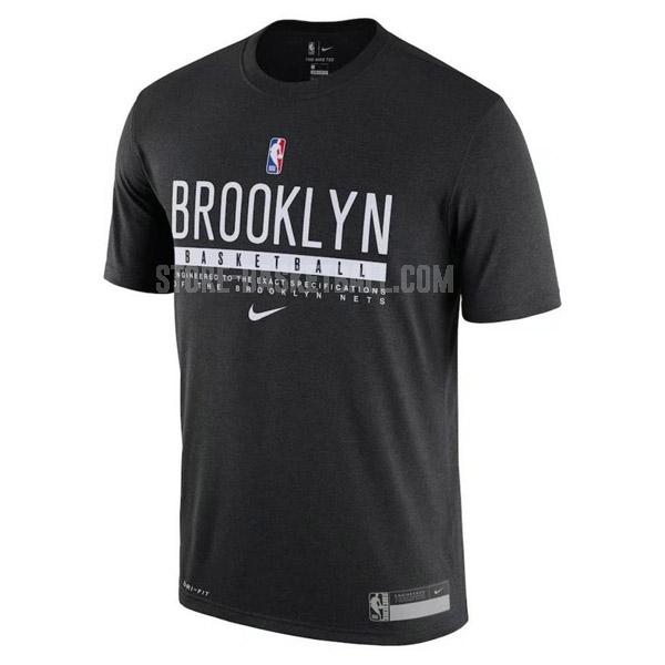 2022 brooklyn nets black 417a27 men's t-shirt