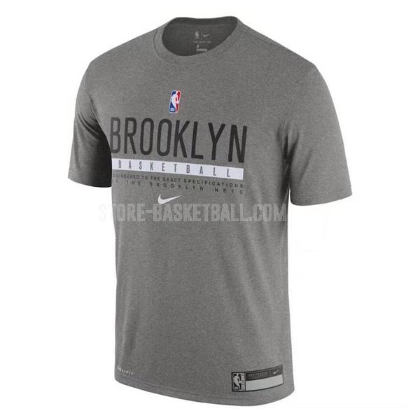 2022 brooklyn nets gray 417a28 men's t-shirt