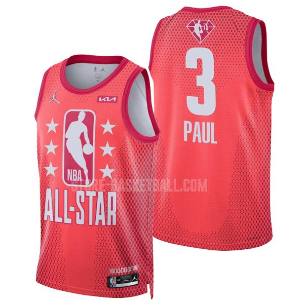 2022 chris paul 3 red nba all-star men's replica jersey