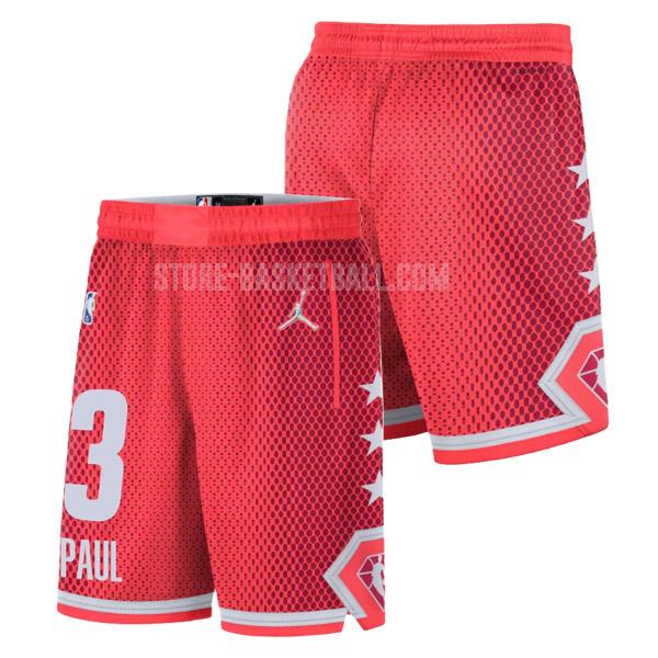 2022 chris paul 3 red nba all-star men's shorts