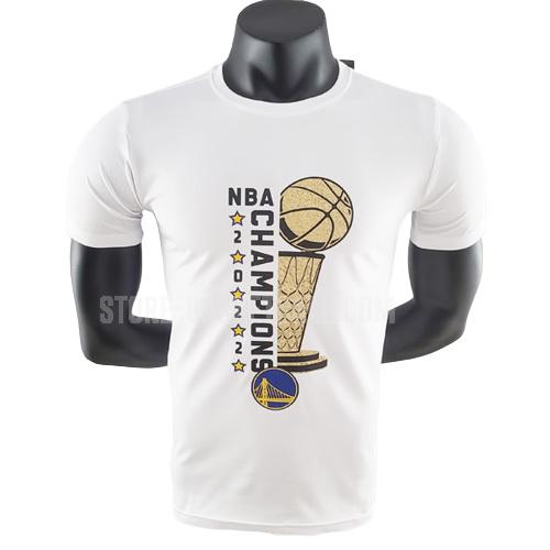 2022 golden state warriors white 22822a12 champions men's basketball t-shirt