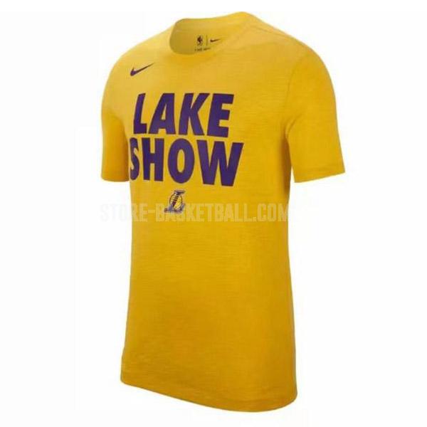 2022 los angeles lakers yellow 417a60 men's t-shirt