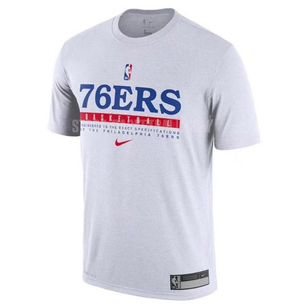 2022 philadelphia 76ers white 417a71 men's t-shirt
