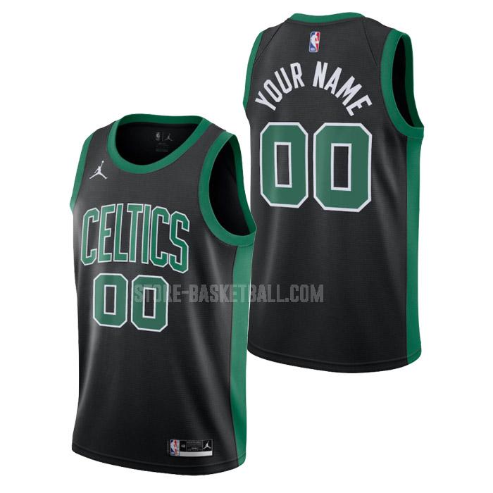 2023 boston celtics custom black statement edition men's replica jersey