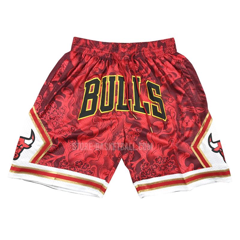 2023 chicago bulls red tiger year edition shorts