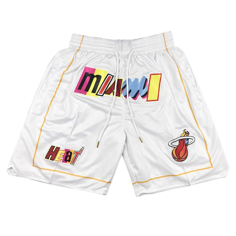 2023 miami heat white city edition shorts