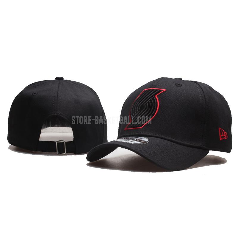 2023 portland trail blazers black baseball cap