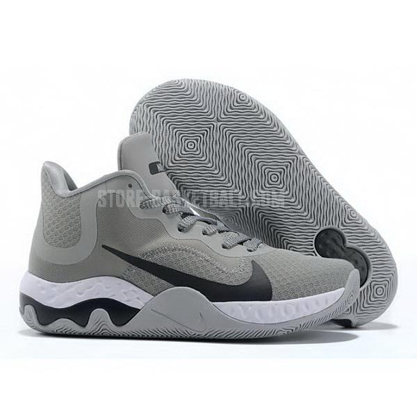 bkt1037 grey renew elevate men's nike basketball shoes