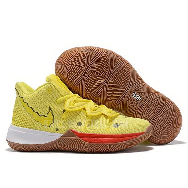 bkt1235 yellow kyrie 5 women's nike basketball shoes